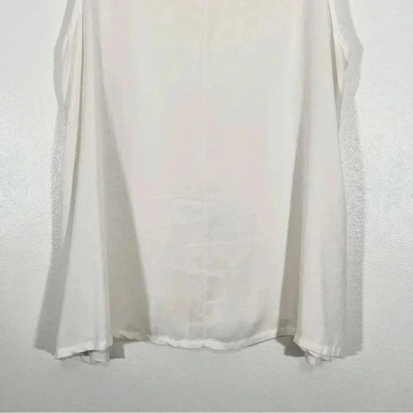 Bryn Walker White Tank Top - Picture 9 of 9